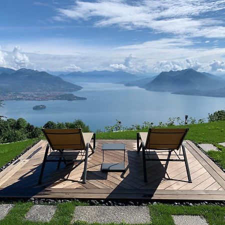 Private Luxury Spa & Silence Retreat With Spectacular View Over The Lake Maggiore Stresa Bagian luar foto