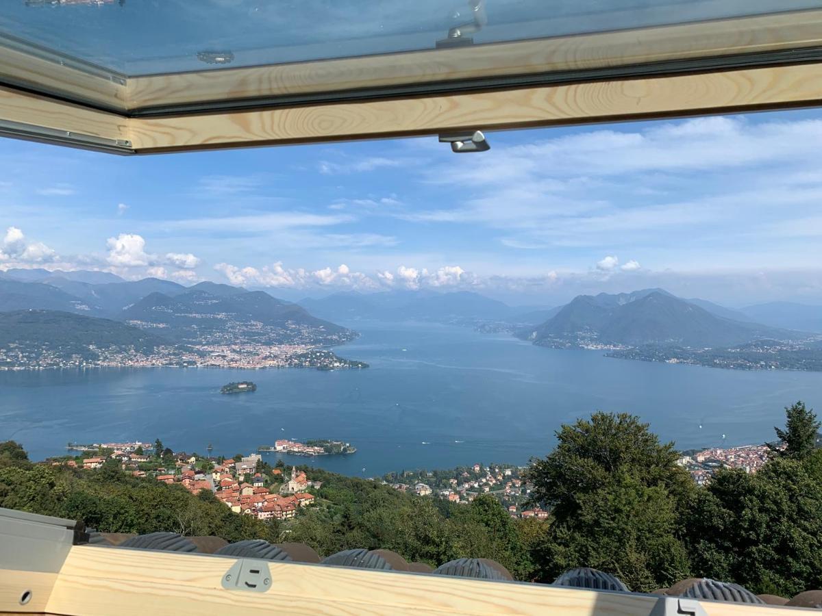 Private Luxury Spa & Silence Retreat With Spectacular View Over The Lake Maggiore Stresa Bagian luar foto