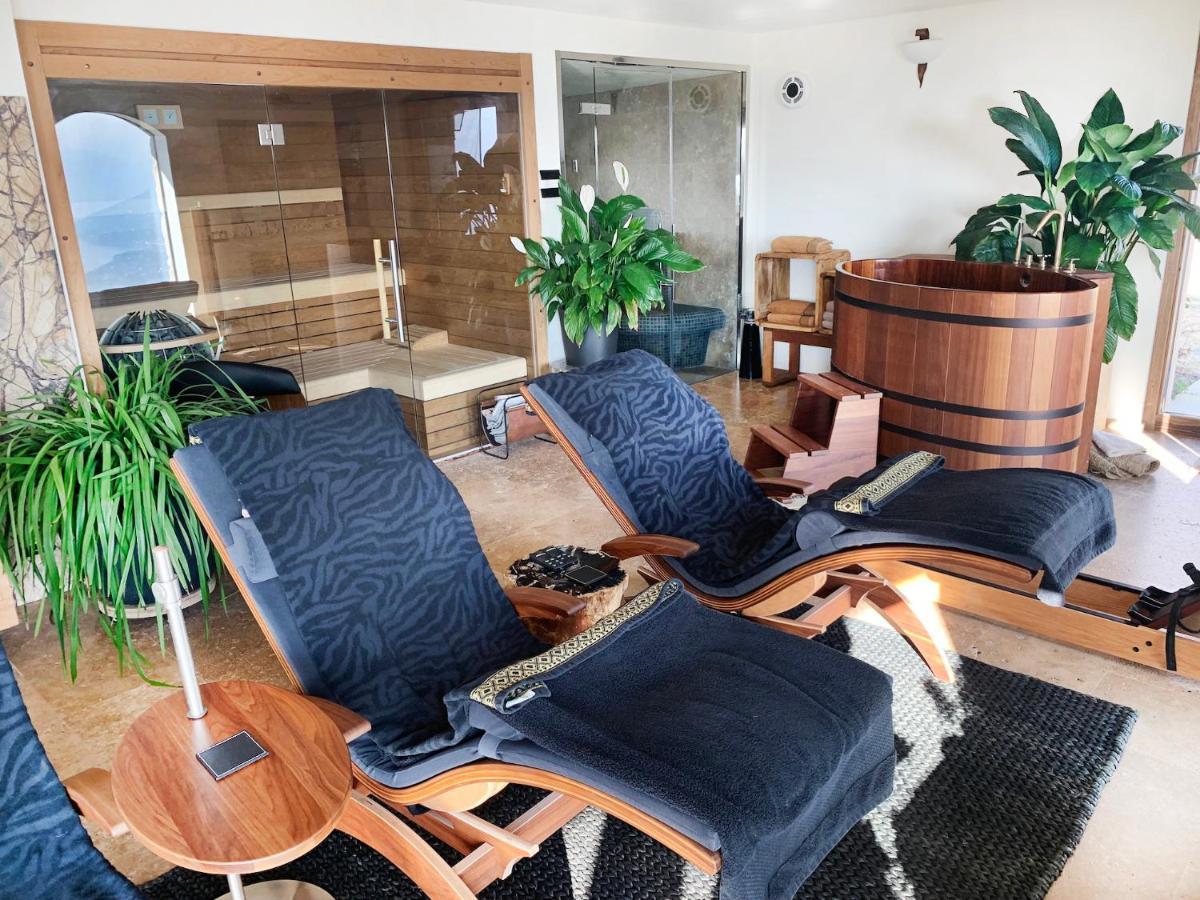 Private Luxury Spa & Silence Retreat With Spectacular View Over The Lake Maggiore Stresa Bagian luar foto