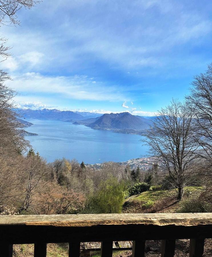 Private Luxury Spa & Silence Retreat With Spectacular View Over The Lake Maggiore Stresa Bagian luar foto