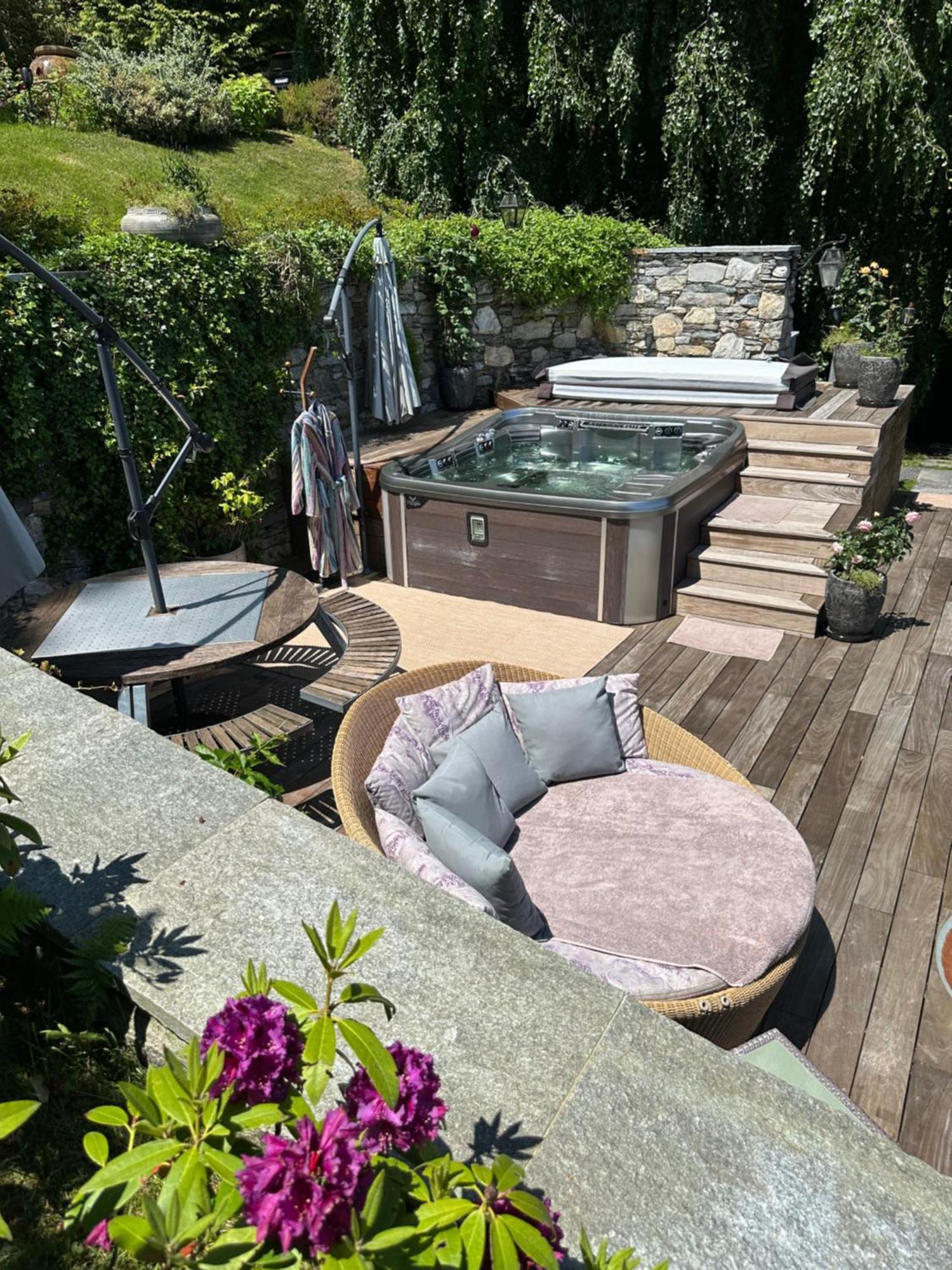 Private Luxury Spa & Silence Retreat With Spectacular View Over The Lake Maggiore Stresa Bagian luar foto